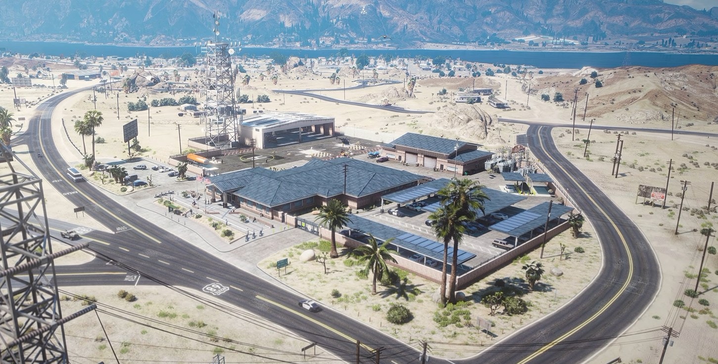 Ústředí Los Santos Police Department ve Vespucci
