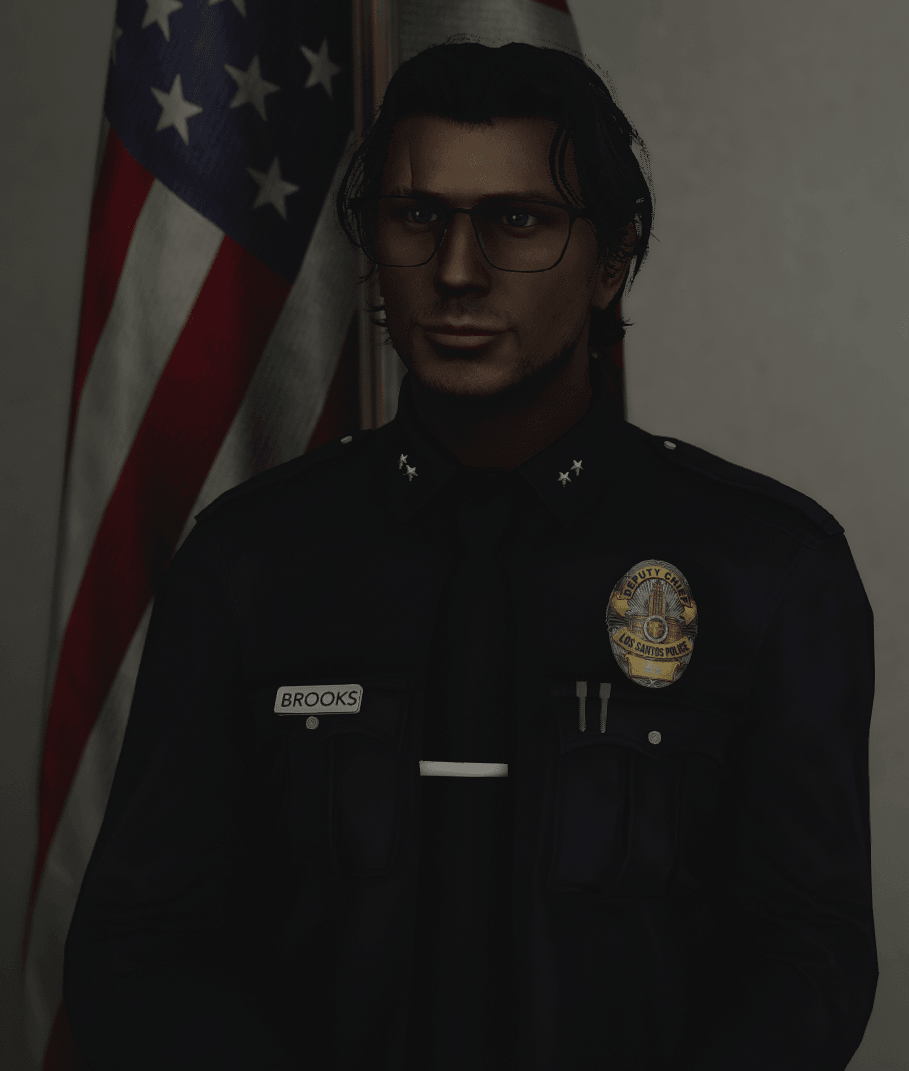 Portrét - Deputy Chief of Police Denny Kyle Brooks