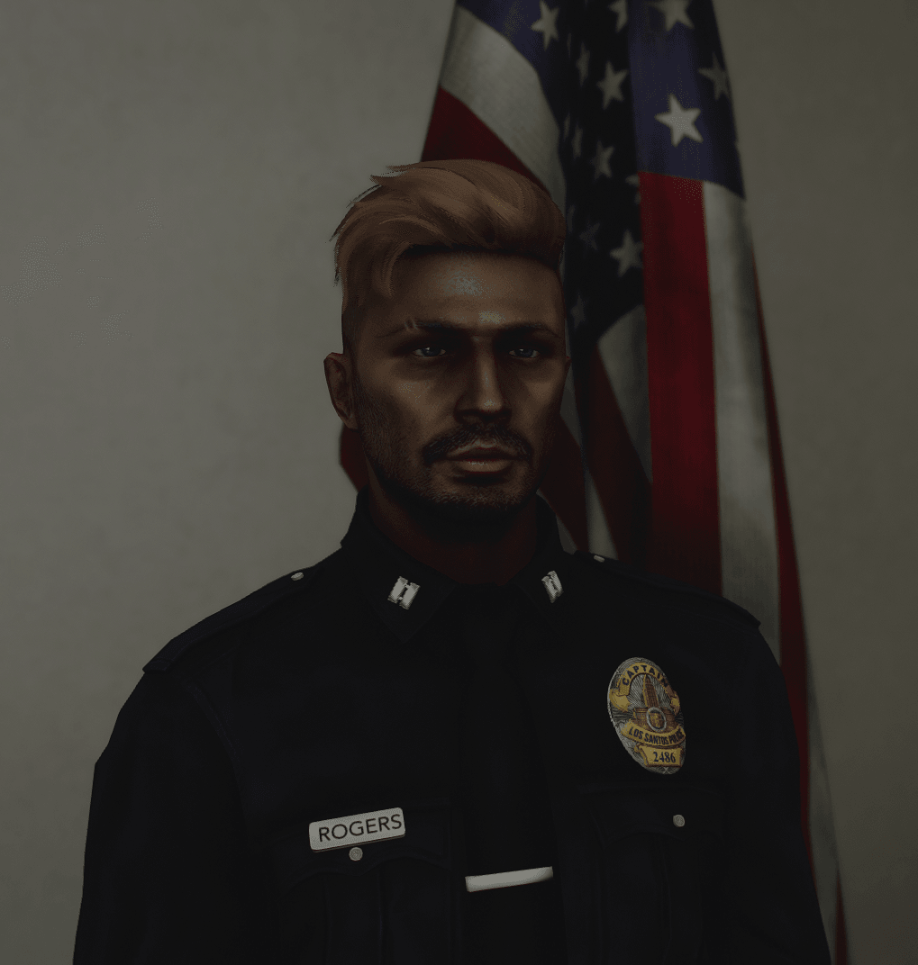Portrét - Captain Cameron Frost