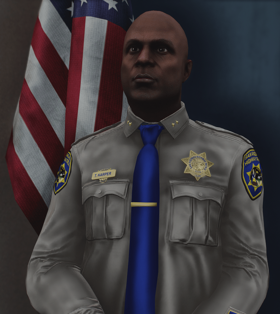 Portrét - Commander Arthur Vance